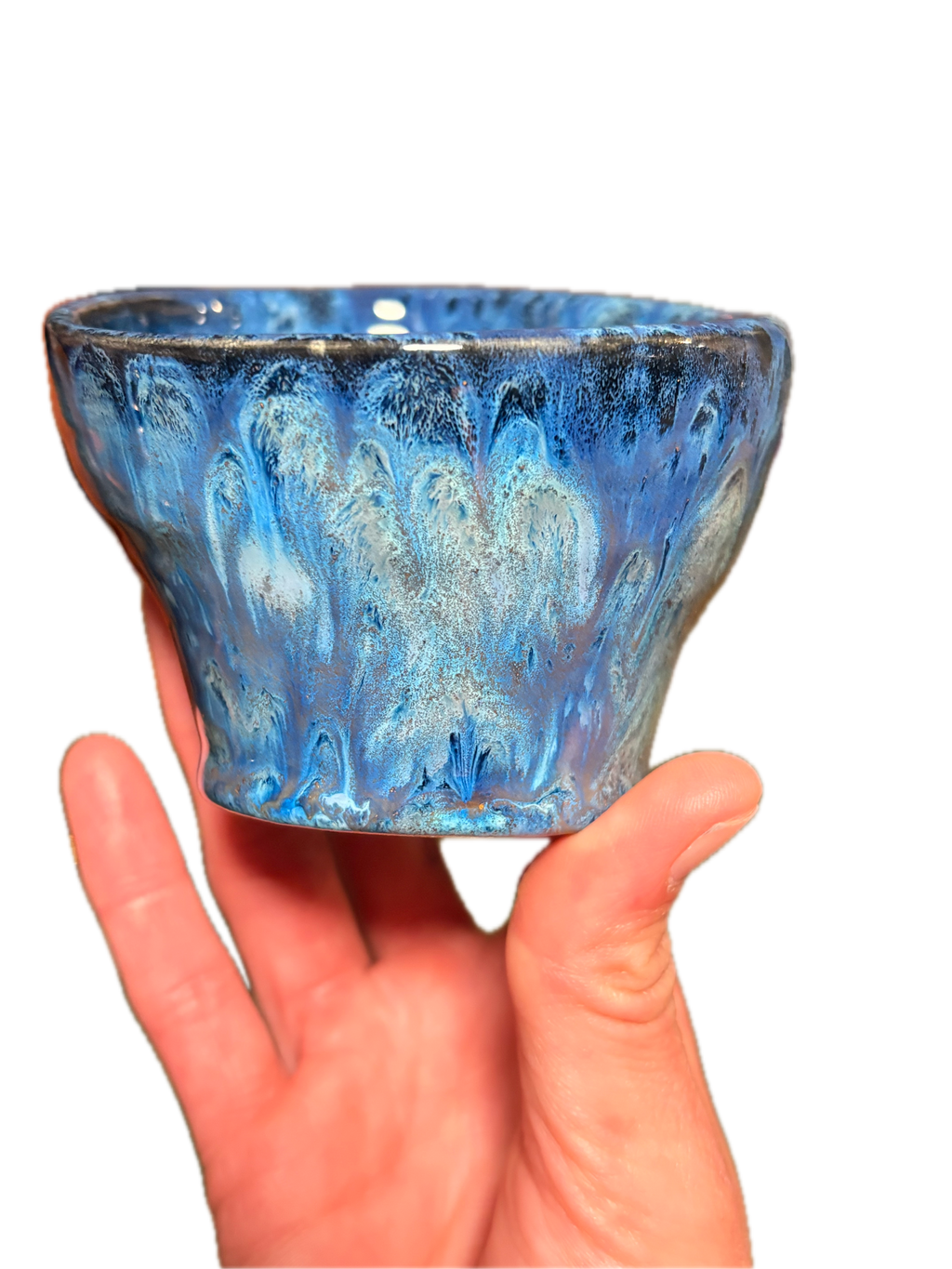 Blue Obsidian Bowl
