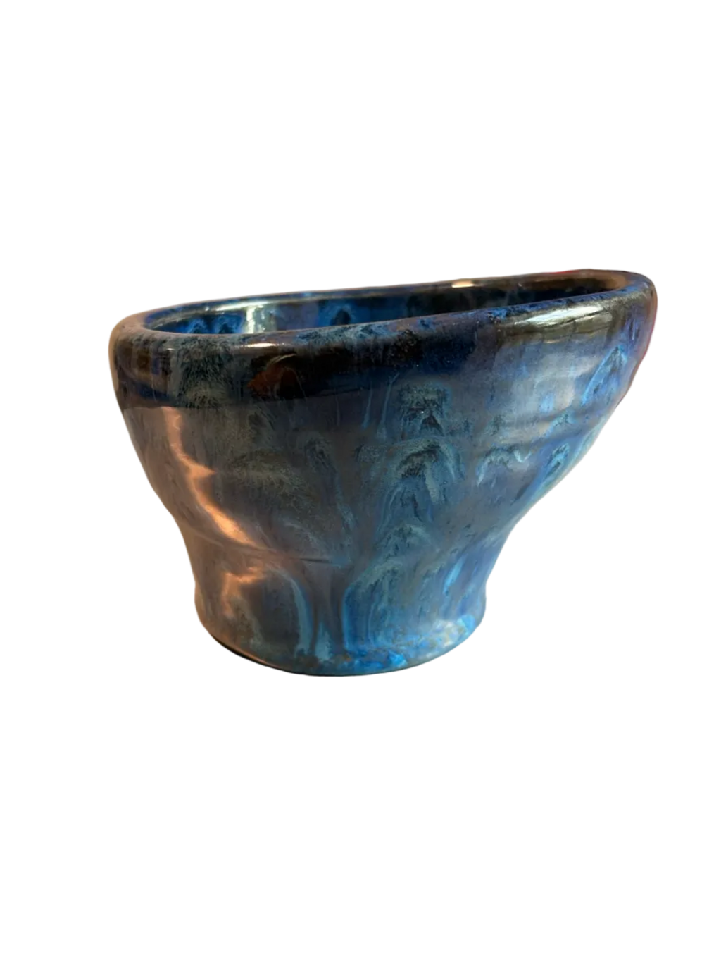 Blue Obsidian Bowl