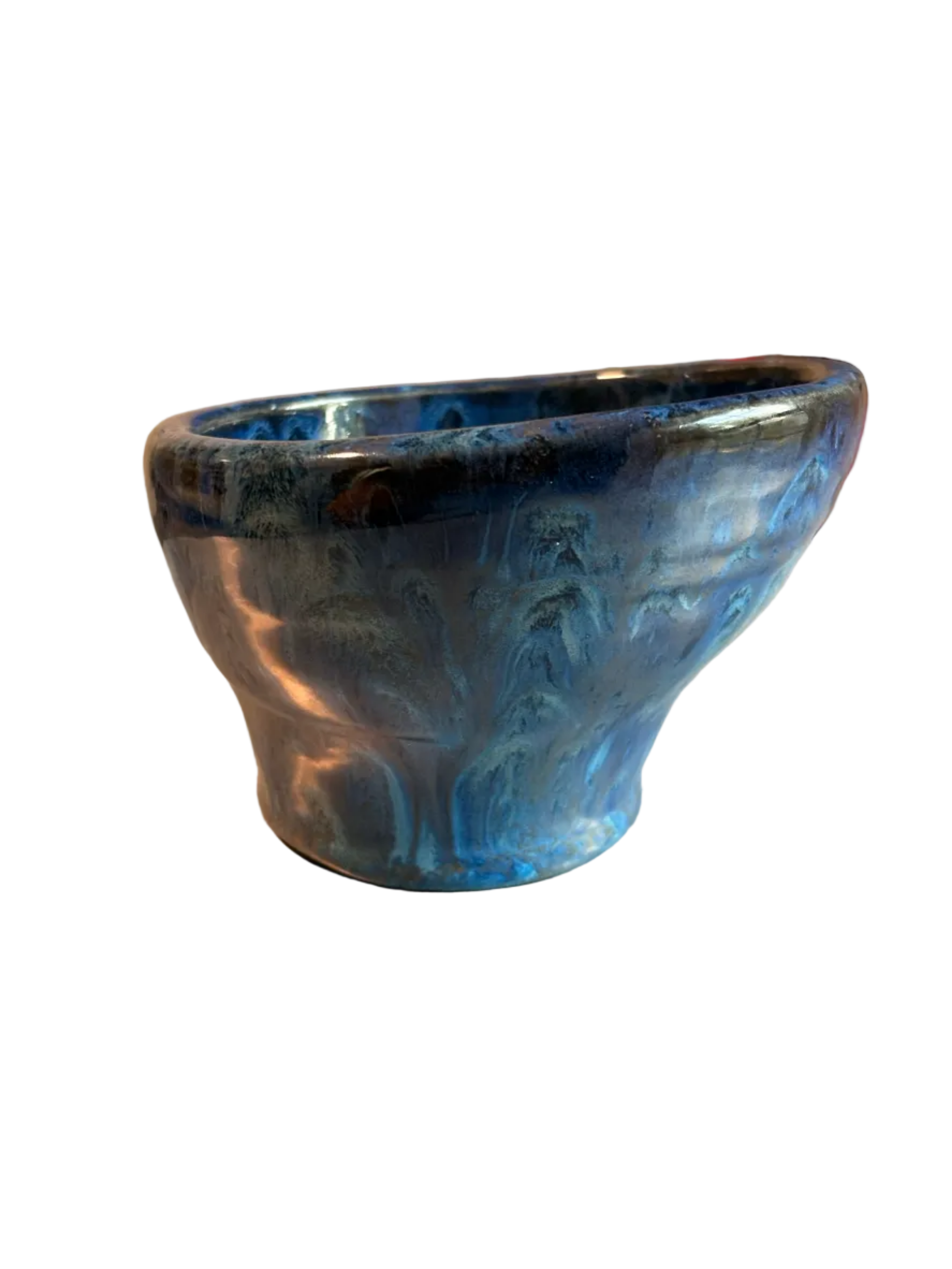 Blue Obsidian Bowl