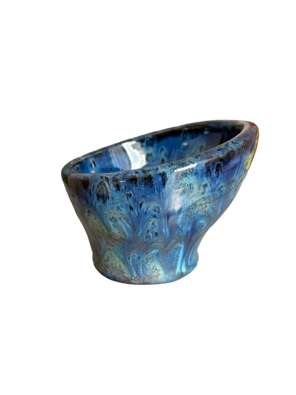 Blue Obsidian Bowl