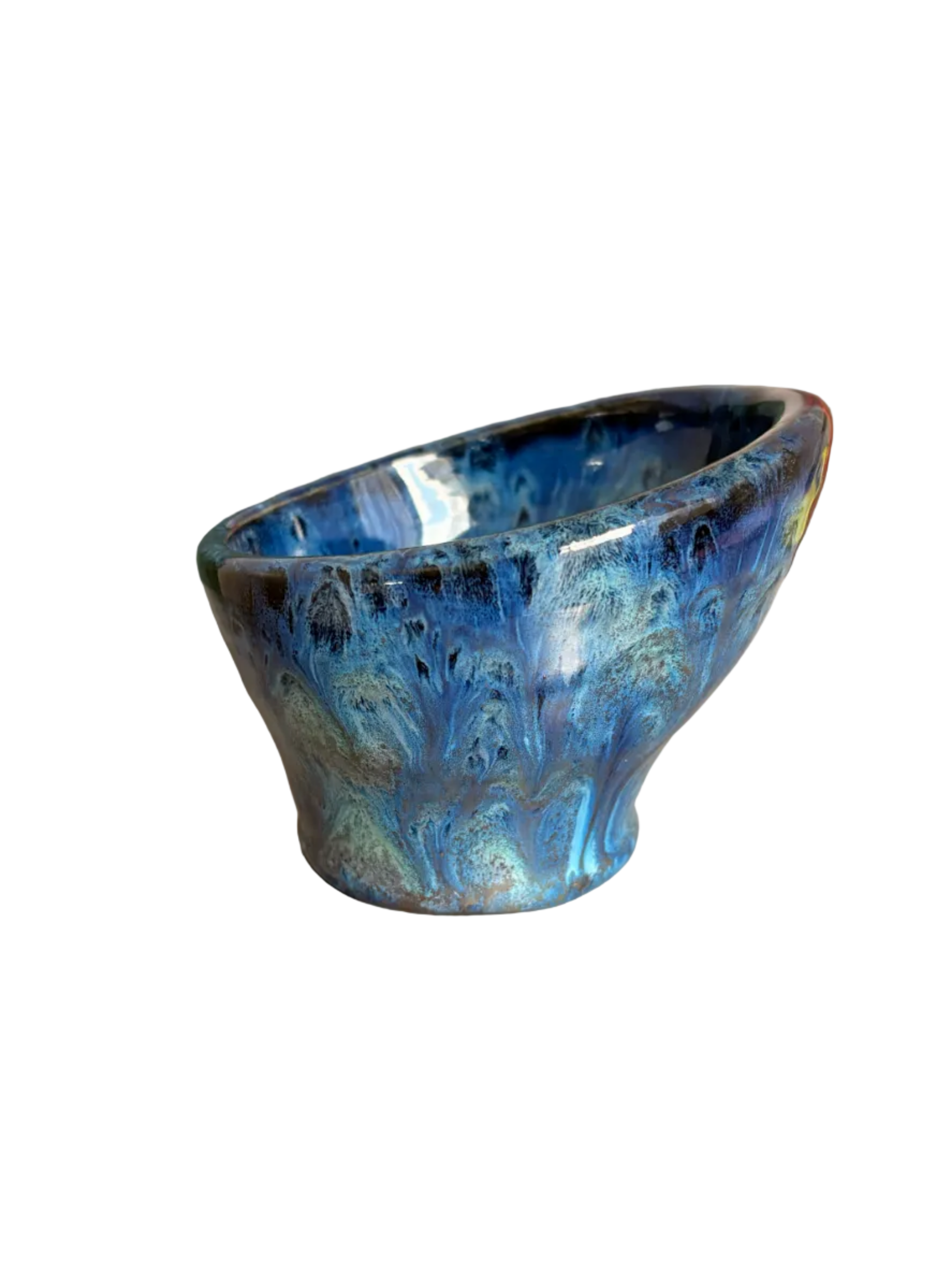 Blue Obsidian Bowl