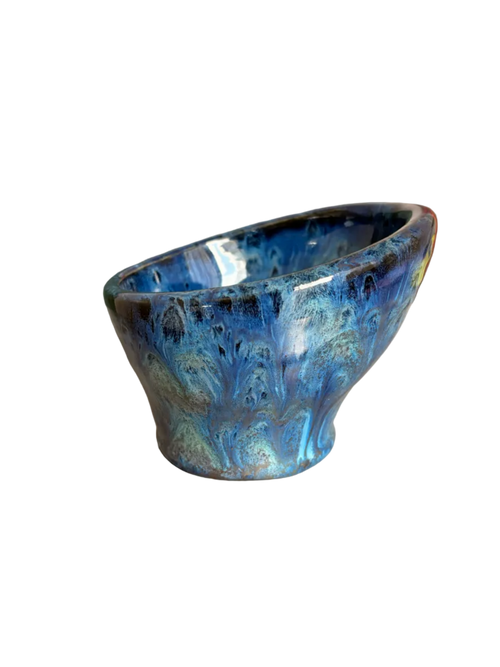 Blue Obsidian Bowl
