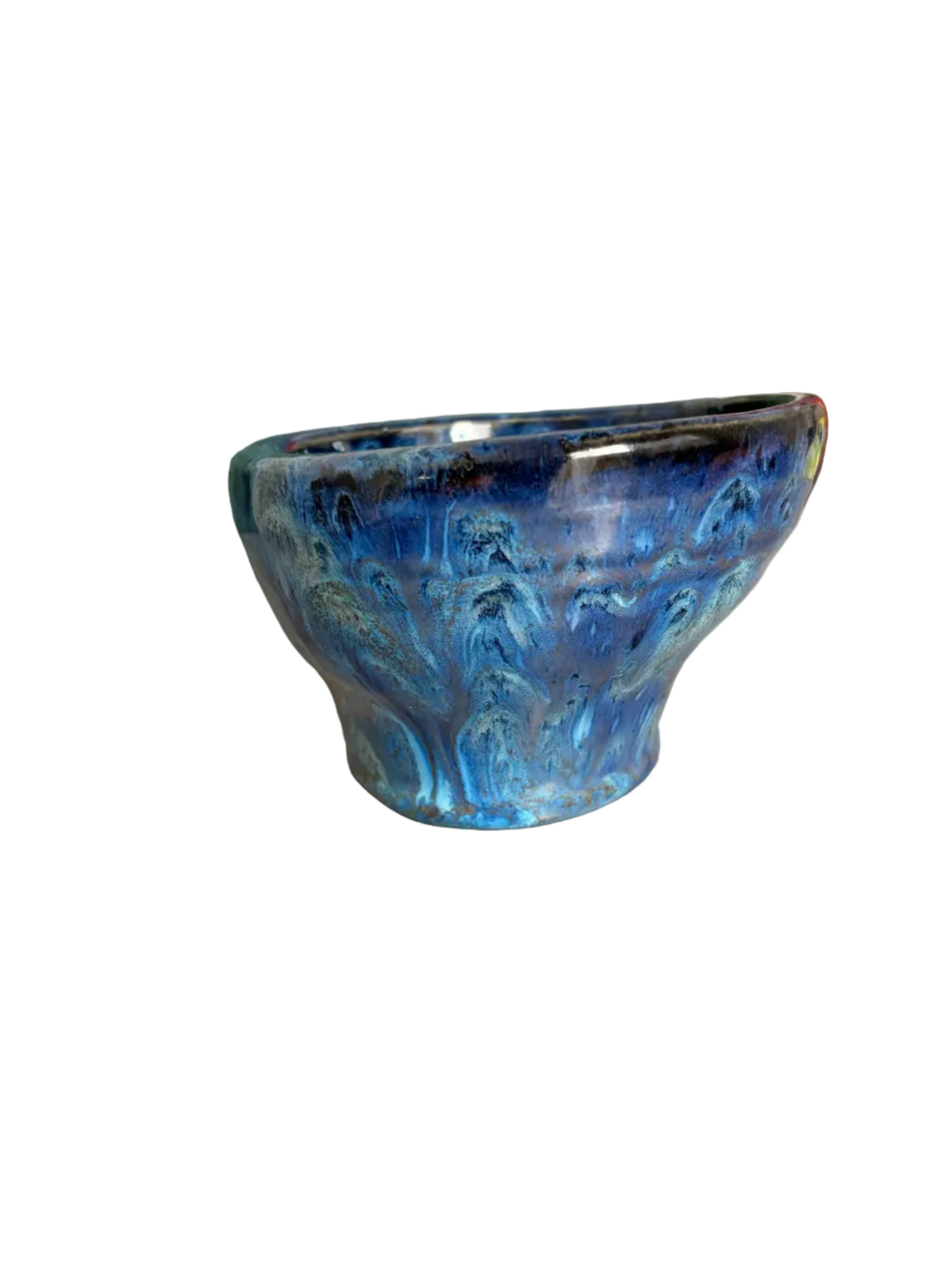 Blue Obsidian Bowl