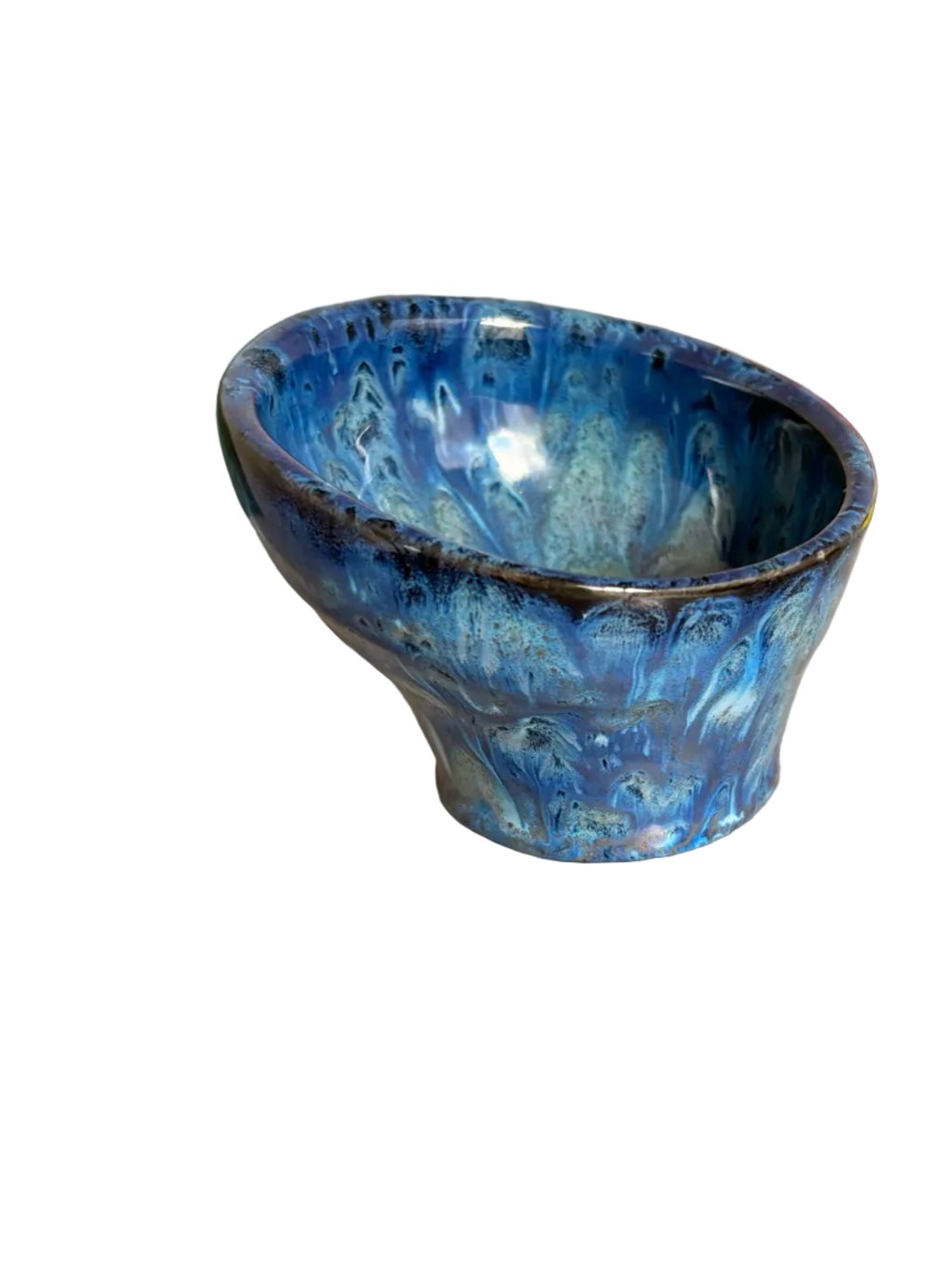 Blue Obsidian Bowl