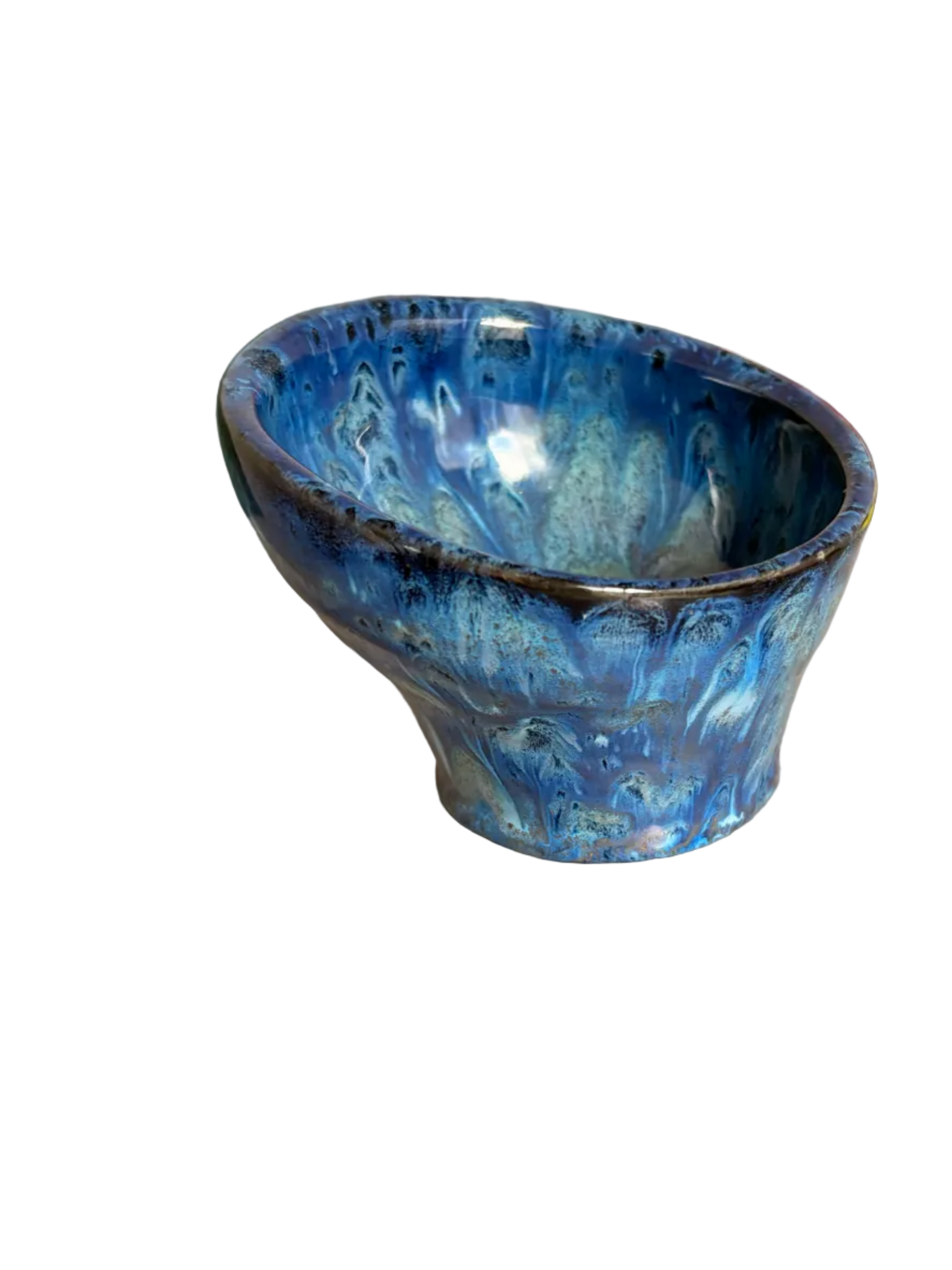 Blue Obsidian Bowl