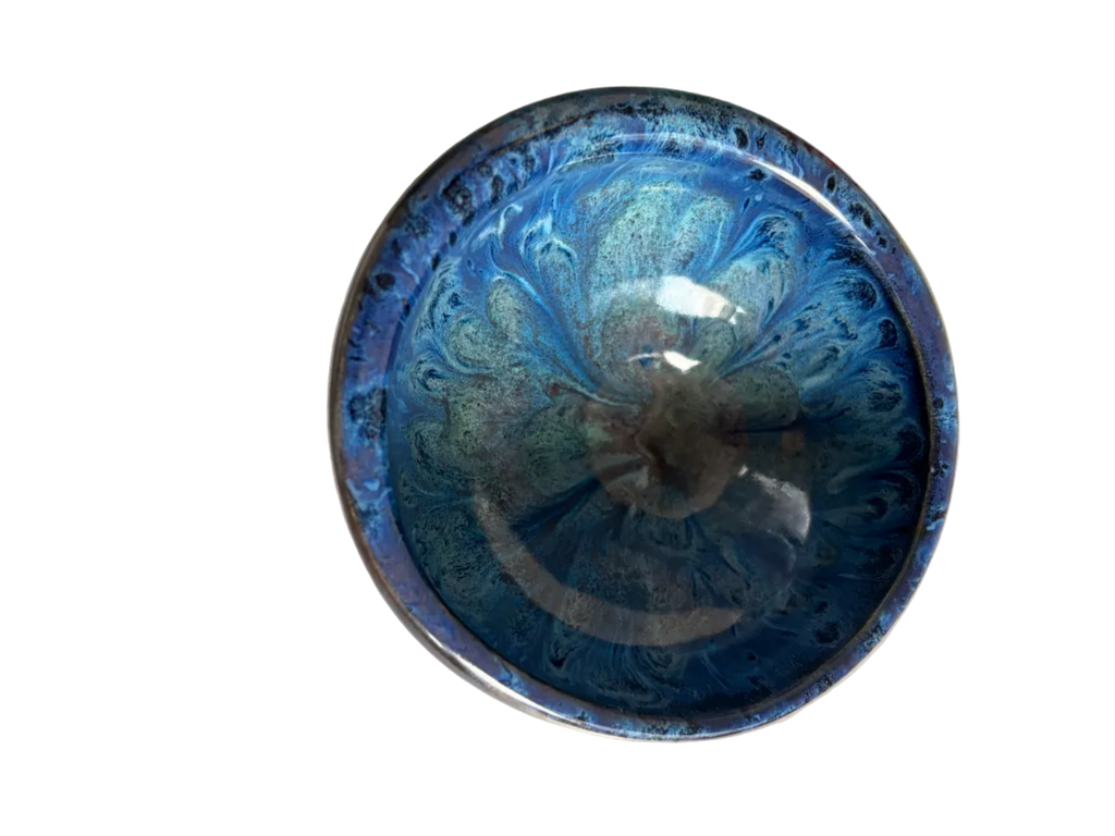 Blue Obsidian Bowl