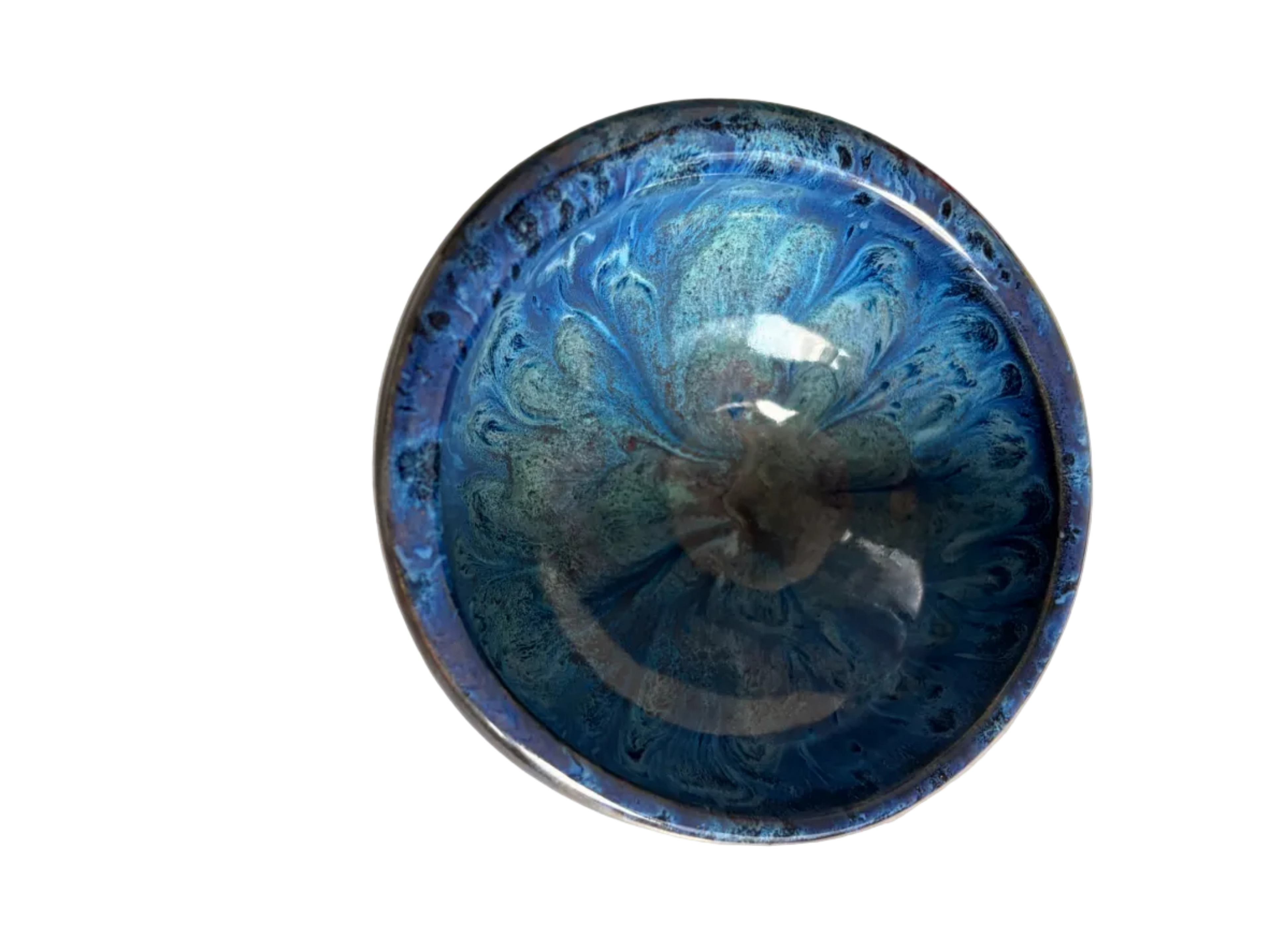 Blue Obsidian Bowl